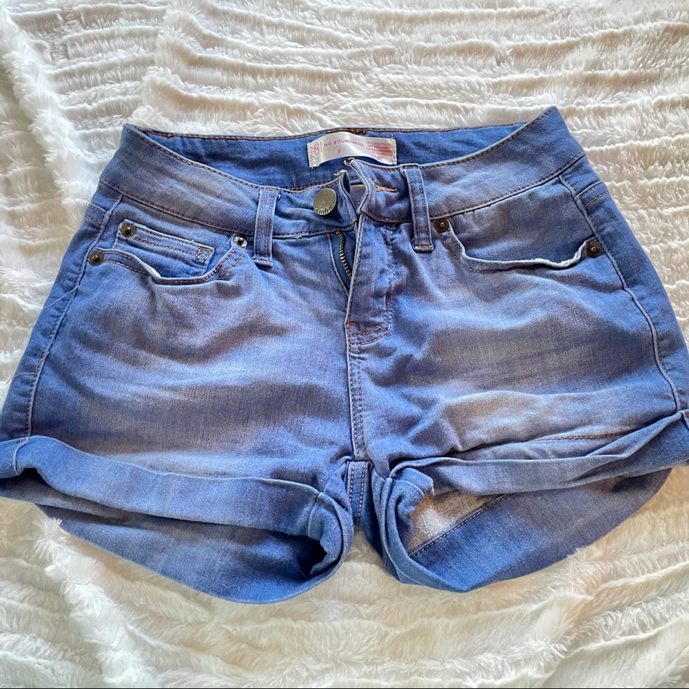 No Boundaries Denim Shorts